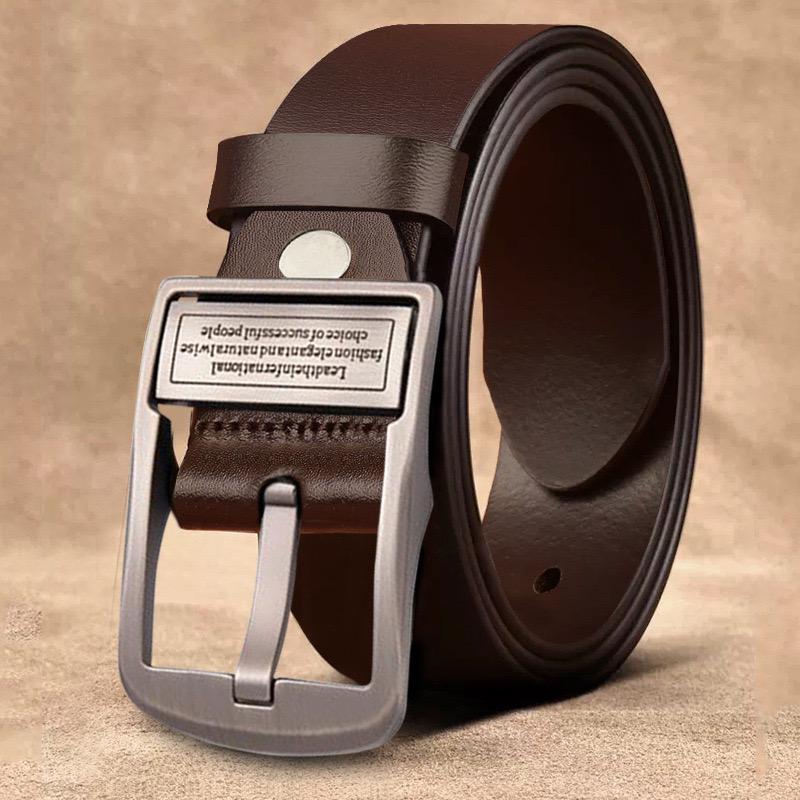 Men's Premium Leather Belts - Thumbnail 3