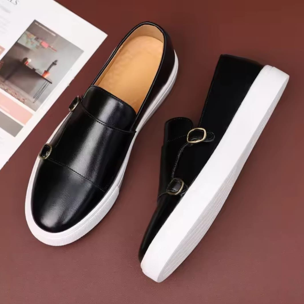 Smooth Double Monk Casuals - Thumbnail 3