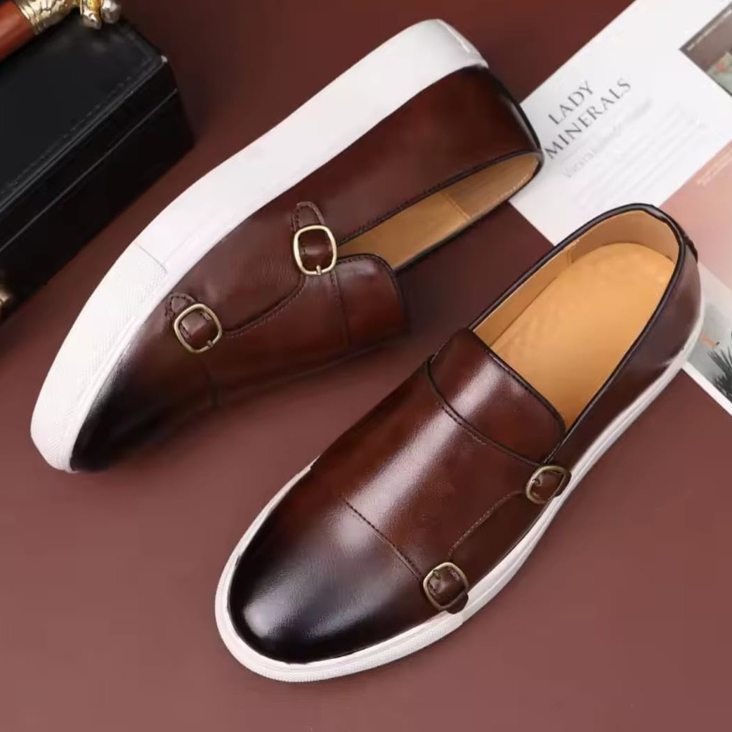 Smooth Double Monk Casuals - Thumbnail 2